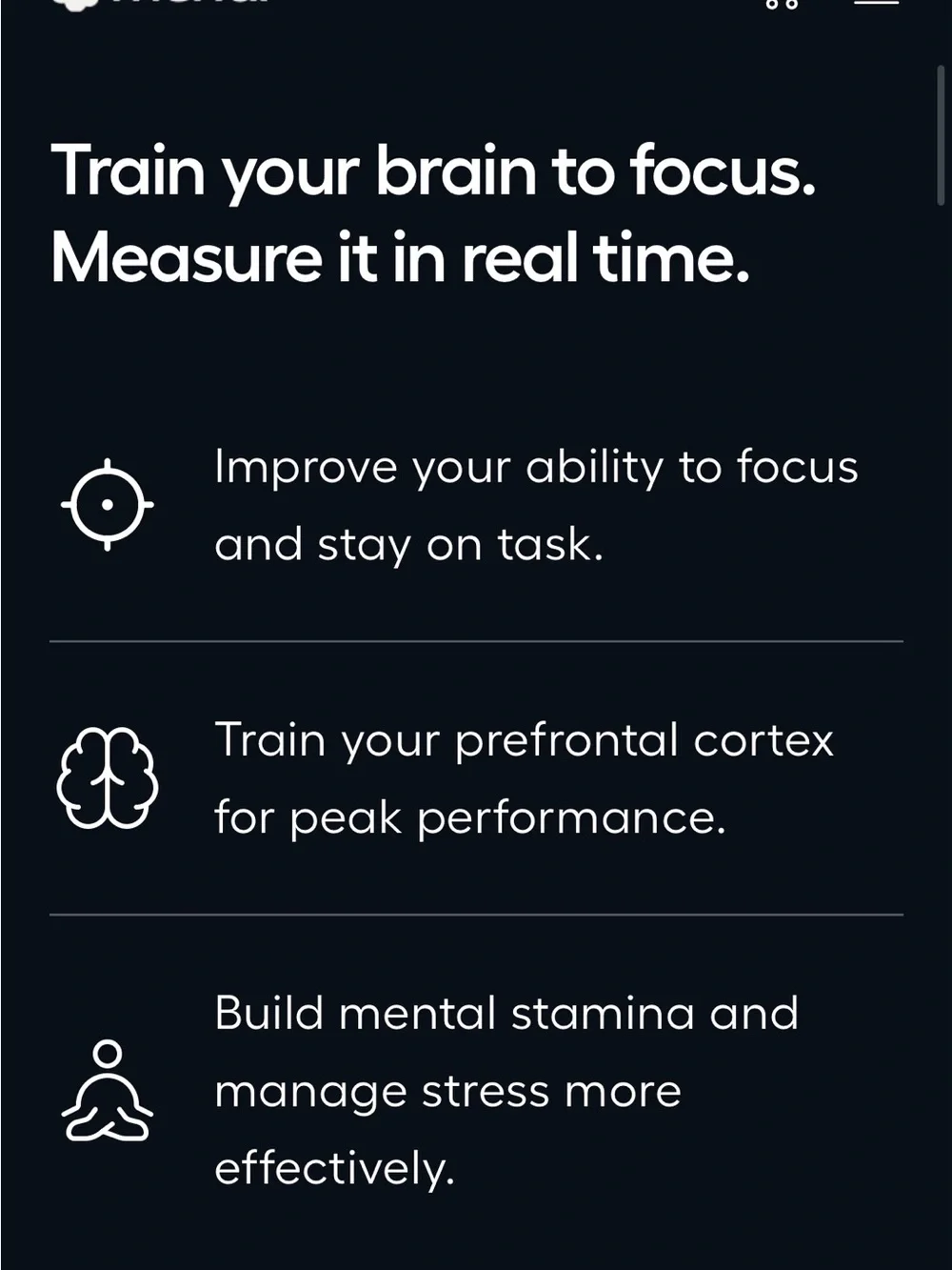 Mendi brain training